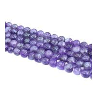 Natural Purple Crystal Stone Bead Stone Making DIY Bracelet Necklace Women Men Jewelry Gift,SMM222,4mm Crystal (Color : SMM222, Size : 10mm)