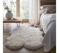 Origin Genuine Sheepskin Rug – Natural Quad – 160 x 105 cm