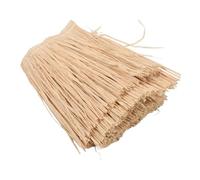 Natural Raffia Fringe Trim for Handbags, 43x7 Inch