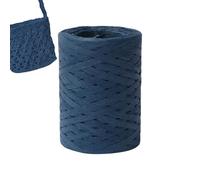 Natural Raffia Paper Roll - Crochet Ribbon Roll 164 Yards | Durable and Breathable Fiber for Projects Crafts DIY Gift Wrapping Versatile Hardware Hand Knitting