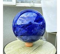 Natural Rare Blue Melting Stone, Quartz Crystal Ball, Home Decoration, Natural Stone Cutting
