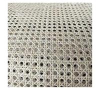 Natural Rattan Cane Roll for Furniture 35cm Wide Authentic Wicker Caning for DIY Repair Wall Decor Chair & Table Makeover (35x70cm)