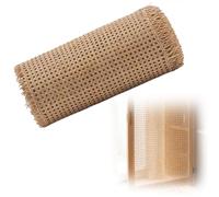 Natural Rattan Cane Webbing Furniture, Weave Wicker Cane Webbing for Chair Seat Surface/Backrest Repair/Cabinet Door Decoration, Mesh Rattan Chair Caning Supplies