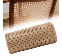 Natural Rattan Cane Webbing Roll 30 50 70 80 90 100 Cm Width, Caning for Chair Caning/Cabinet Doors/Furniture Makeovers, Open Mesh Net Cane Webbing Sheet