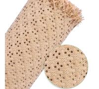 Natural Rattan Cane Webbing Roll - Multi-Size 15.7/19.7/23.6 Inch Woven Mesh for DIY Crafts, Furniture Repair, Caning Projects, Natural Pressed Cane for Cabinets & Baskets