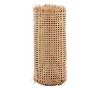 Natural Rattan Cane Webbing Roll Woven Open Mesh Netting Sheets for DIY Furniture Repair Chair Seat Cabinet Door & Decor Projects Durable Wicker Fabric for Home Improvement