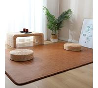 Natural Rattan NonSlip Mat Foldable & Breathable for Living Room Bedroom Indoor & Outdoor Use Stylish Home Decor EcoFriendly Soft & Durable