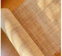 Natural Rattan Roll 60 x 100cm (24inch x 3.3feet) Cane Webbing, Rattan Sheet, Large Size Cane Webbing Roll Wicker Caning Material Supplies Fabric for Furniture DIY Caning Projects Square Hollow Chair