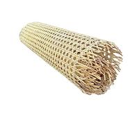 Natural Rattan Webbing Roll - 18"x60" Woven Cane Mesh for DIY Fur, Crafts, Chairs & Cabi - Ideal Home Decor Supply, Eco-Friendly Material