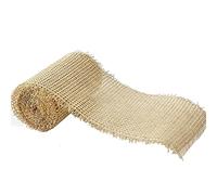 Natural Rattan Webbing Roll, Durable Woven Open Mesh for Furniture, Chair, and Cabinet Caning Repair Projects