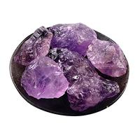 Natural Raw Amethyst Crystal Stones Bulk Rough Healing Crystals Diffuser Purple Gemstones for Meditation Chakra Ritual 3 5OZ