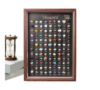 Natural Raw Crystals, Mineral Display Decor Set, Medium Size Home Collection, Polished Raw Stone Detail, Decorative Crystal Specimen Feature, Natural Rock Set for Living Room Study