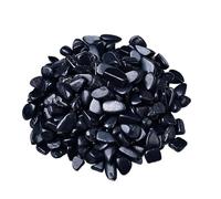 Natural Raw Stones Crystal Natural Black Crystal Gravel Small Particles Fish Tank Paving Flower Pot Landscaping Decorative Stone