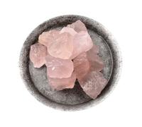 Natural Raw Stones Crystal Natural Pink Crystal Transparent Mineral Specimen Crystal Rough Stone Crushed Stone Demagnetized Stone Crystal for Tumbling, Cabbing, Fountain Rocks(2-3cm/500g)