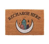 Something Different Wholesale Natural Crystal Healing Doormat - Modern Magic Recharge Here Safe Space Mystical Moon Trendy Indoor Mat