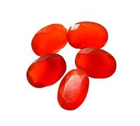 Natural red onyx on wholesale party (Rs 30/carat) fine quality faceted oval shape Loose gemstone for resale astrologers jewelers crystal healing Singh Rashi Leo