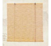 Natural Reed Curtains,Retro Bamboo Roll Up Window Blind,Roll-up Reed Shade (W155xH260cm)