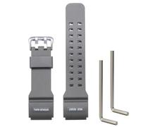 Natural Resin Replacement Watch Strap Compatible with Casio GWG-100 GG-1000 GSG-100 Mudmaster Rubber Sports Waterproof Watch band