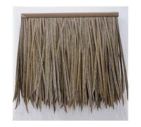 Natural Roofing Artificial Straw Roofing Artificial Straw Tiles Plastic Palm Roofing Panels Fake Straw Thatch Roofing Anti-Straw House Straw Decoration Palm Grass Thatch Roll(Yellow e,1pcs)