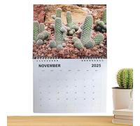Natural Roosters Calendar,Roosters in Nature Calendar - Monthly Writing Planner 2025,Monthly Planner Wall Calendar 2025, Monthly Writing Planner With Space,