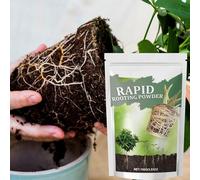 Natural Rooting Powder, Plant Growth Stimulator, Root Enhancer with Quick Effect, Safe Organic Formula, Gardening Tool with Easy Use, Plant Development Kit for Garden Trees and Flowers