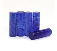 Natural Rose Quartz Cylinder Wand Stone Point Crystal Mineral Craft | 10x35mm | Home & Office Decoration Gift 5pcs