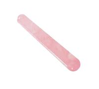 Natural Rose Quartz Yoni Wand White Crystal Wand Trigger Point Acupuncture Face Scraping Hand Stick Tool,Pink
