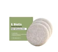 Natural Rosemary Shampoo Bar, Solid Biotin Rosemary Shampoo Bar for Hair Growth, Nourishes Scalp and Prevent Hair Loss, Deep Cleansing & Moisturizing for All Hair Types (3)