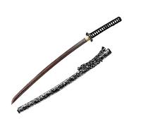 Natural Rosewood Katana, Handmade Wooden Samurai Sword with Sheath, 103cm Bokken for Display, Cosplay Collection and Kendo Training-I
