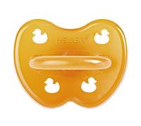Natural Rubber Dummy Pacifier Symmetrical Newborn 0+ Months Single-Pack - Natural