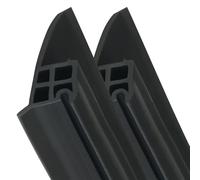 Natural Rubber Opening 0.5m Fits Standard Sliding Tracks Reduces Indoor Humidity Friendly Window Rut Seal