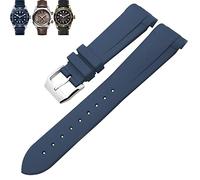 Natural Rubber Watchband 20mm 22mm Special for Tudor Pelagos 1958 39mm 41mm Pelagos Pin/Folding buckle Silicone Strap