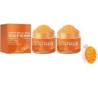 Natural Scalp Care Scrub, with Coconut & Tea Tree Oil, Relieve Scalp Itching and Dandruff, Management Improves Blood Flows, for Oily and Dry Scalp