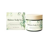 Natural Scalp Scrub, Gentle Exfoliating Balance Scalp Scrub For Irritated Scalp, Natural Botanical Grapeseed Oil For All Hair Types (1pc)