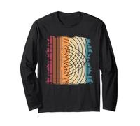 Natural Science Experiment Nerd Gift Retro Physics Long Sleeve T-Shirt