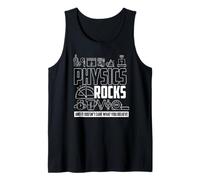 Natural Science Physicist Nerd Geek Funny Physics Tank Top