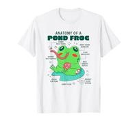 Natural Science Textbook Anatomy Frog T-Shirt
