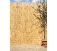 Natural Screening Roll Privacy Peeled Reed Wind Sun Protection 3M X 1M Primrose