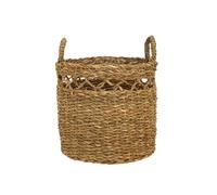 Natural Seagrass Storage Basket (Large)