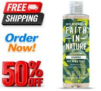 Natural Seaweed & Citrus Shampoo Detoxifying for Oily Hair & Scalp Vegan &
