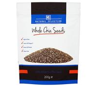 Natural Selection Foods Whole Chia Seeds, 200 g, Pack of 6