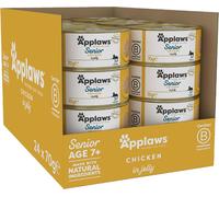 Natural Senior Wet Cat Food Cans, Senior Chicken in Jelly 24 X 70G