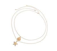 Natural Shell Waist Jewelry Adjustable For Swimwear Outdoor & Sustainable Beach Accessories Seashells Waist Chain Pendant