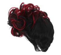 Natural Short Curly Wig for Women, Full Cap Synthetic Hair | Low-heat Restyleable, Secure No-slip Fit, Chic Modern Style, for Cosplay Characters and Costume Events