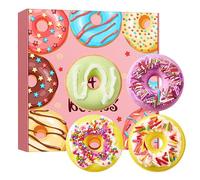 Natural Shower Bombs, Donut-Shaped Bath Salt Balls, Scented Bubble Bath Fizzies, Relaxing Shower Bombs, Effervescent Shower Tablets, Spa Shower Steamers, Aromatherapy Shower Salts for All Skin Types
