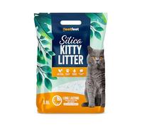 Natural Silica Cat Litter Crystals Cat Kitten Litter 3.8L | Pure Gel Crystal | Ultra Absorbent | Effective Odour Control | No Dust | Ultra Hygienic | Biodegradable