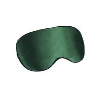 Natural Silk Sleeping Eye Mask Soft Blindfold Smooth Eye Cover Patch Eyes Shade Sleep Mask Breathable Sleep Light-Blocking(Green)