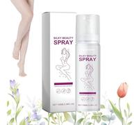 Natural Silky Beauty Spray Depilador,Gentle And Painless Hair Removal Mousse Spray, Suitable for Underarms, Chest, Back, Legs and Arms
