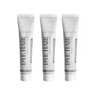 Natural Silver Grey Hair Dye Cream, Gray Hair Dye, Unisex Light Grey Silver Hair Dye, Glossy Conditioning, Long-Lasting and Vibrant At-Home Hair Colour (3)