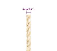 vidaXL Rope Jute String Hemp Rope Twine String for Cat Scratching 100% Sisal
